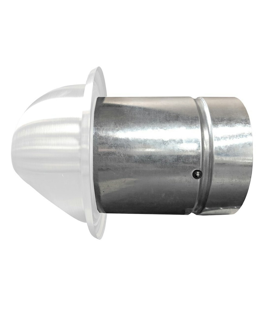 Vlinderklep galvaniseerd 21900150 20400150 transparant