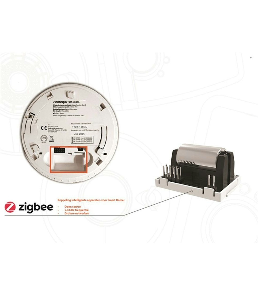 Zig Bee module en rookmelder 800 x 593