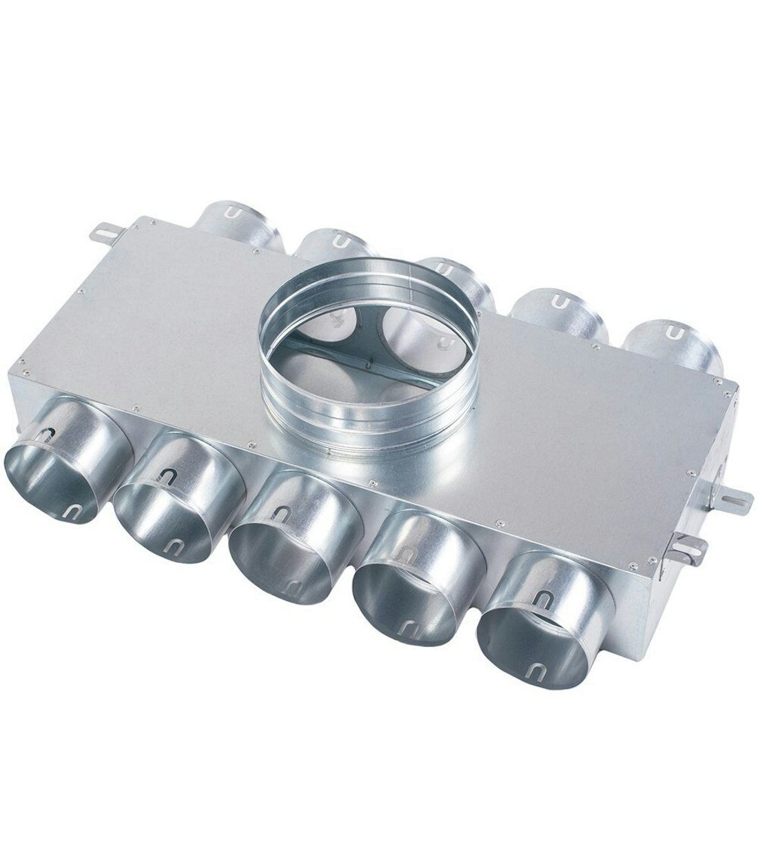 Luchtverdeelkast 160 10x75mm 2 zijdig 25216010