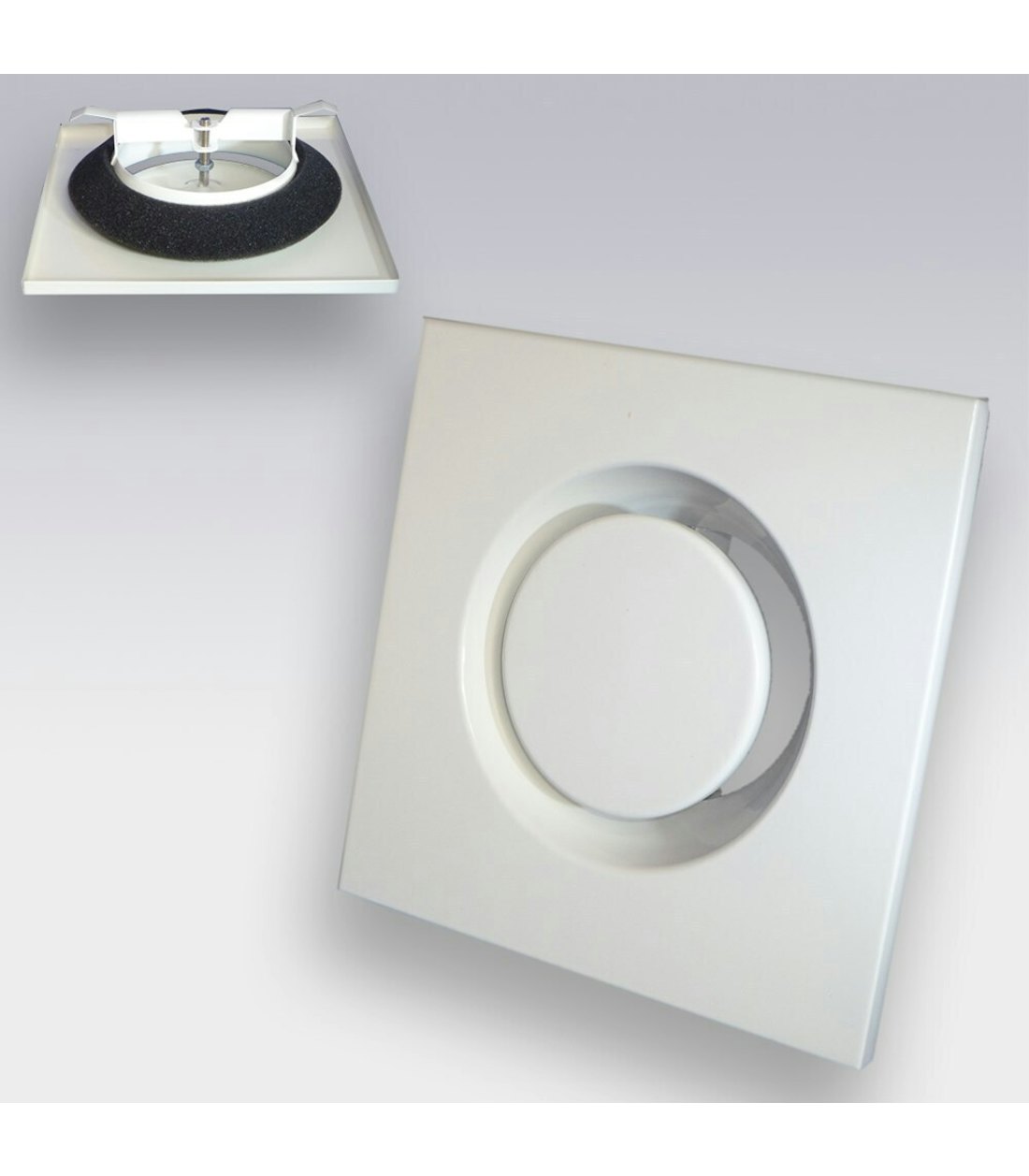 Ventiel viekant afvoer 20702100