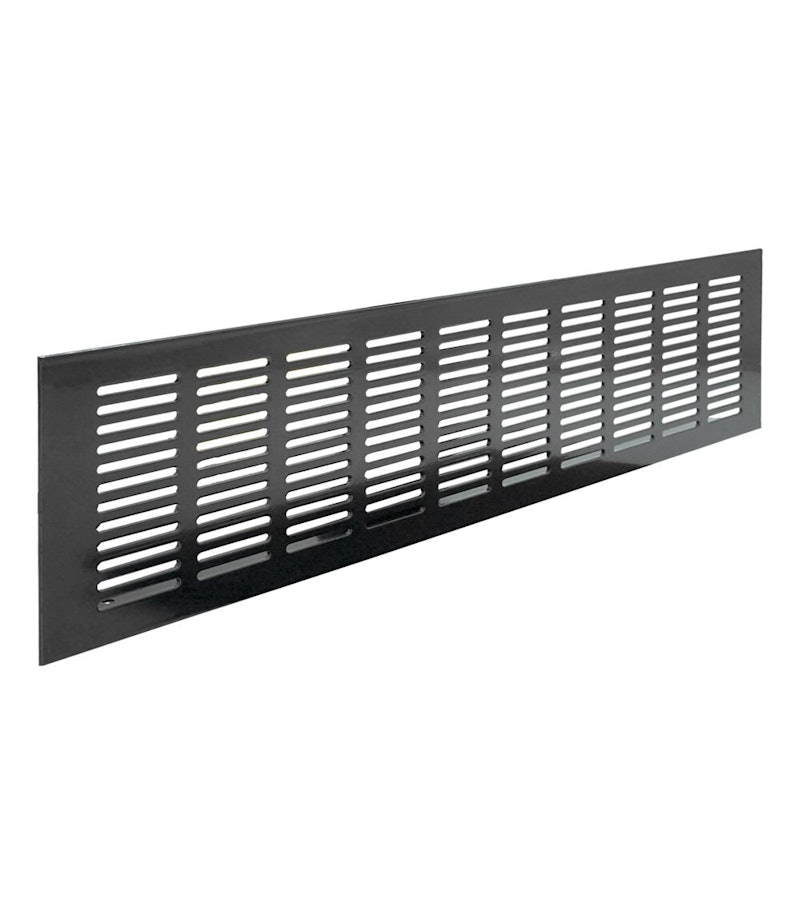 Ventilatiestrip 800x100 Zwart
