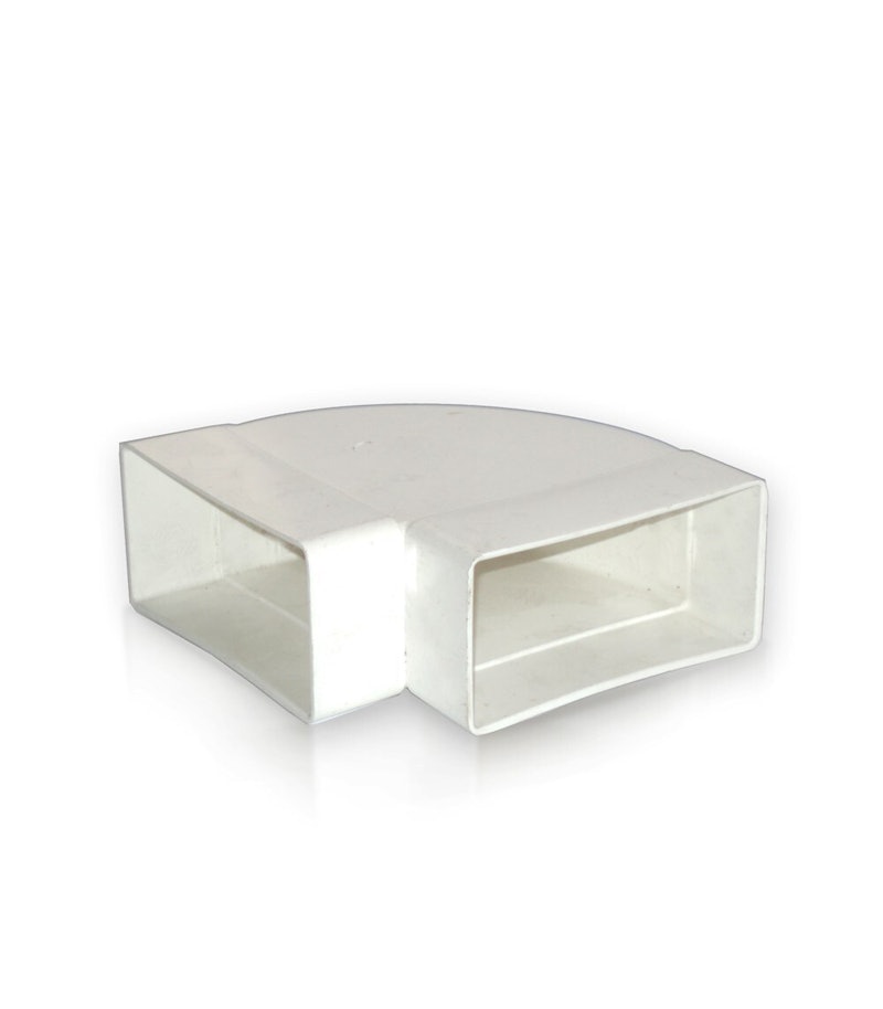 Bocht 90gr rechthoekig horizontaal