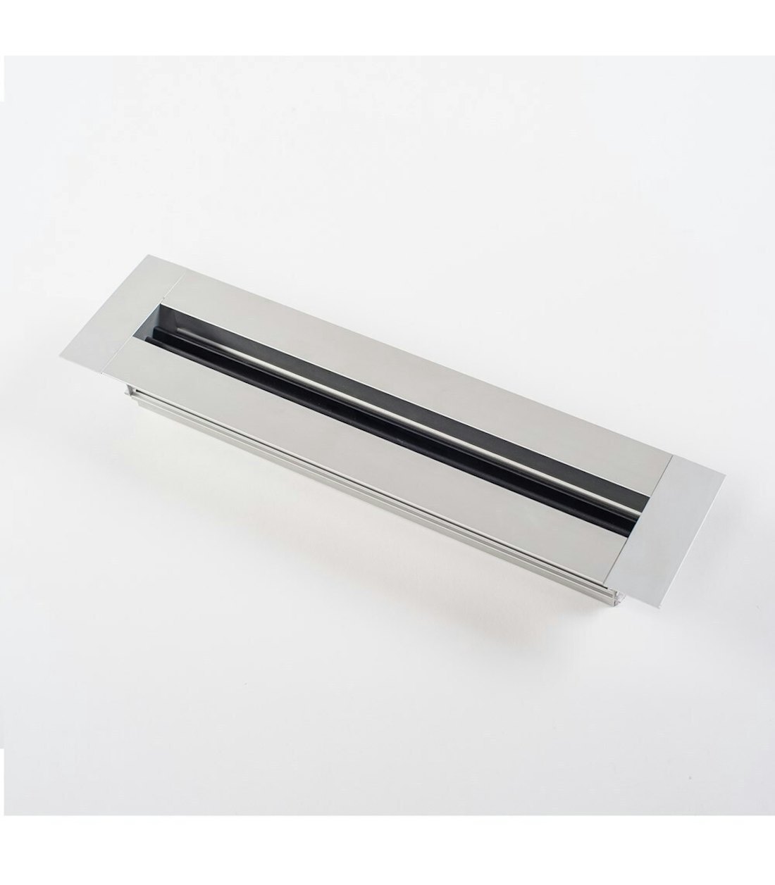 Luchtverdeel rooster enkel slot 300x60mm aluminium 25601300