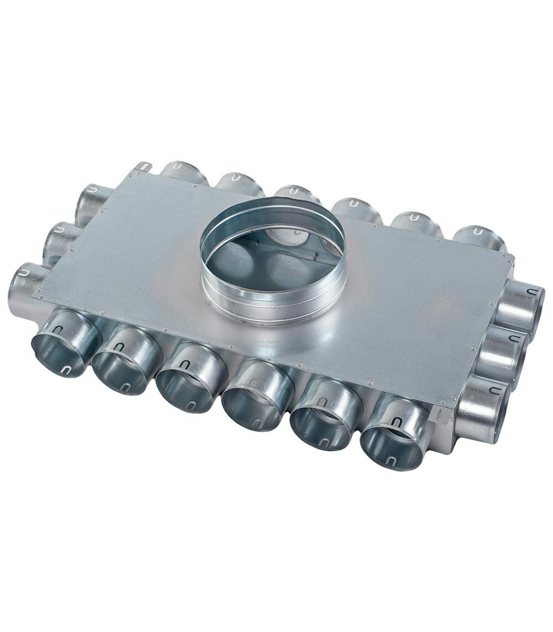 Luchtverdeelkast 200 16x75mm 4 zijdig 25420016