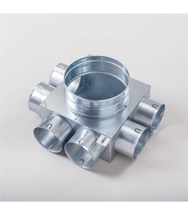 Luchtverdeelkast 160 6x75mm 3 zijdig 25316006 800 x 800