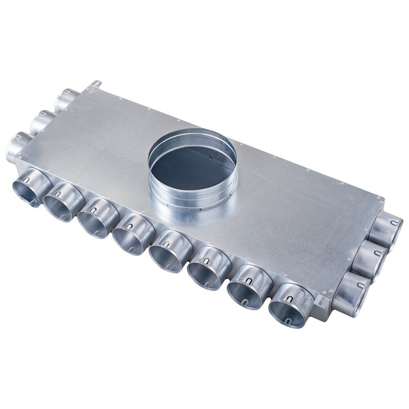 Luchtverdeelkast 200 14x75mm 3 zijdig 25320014