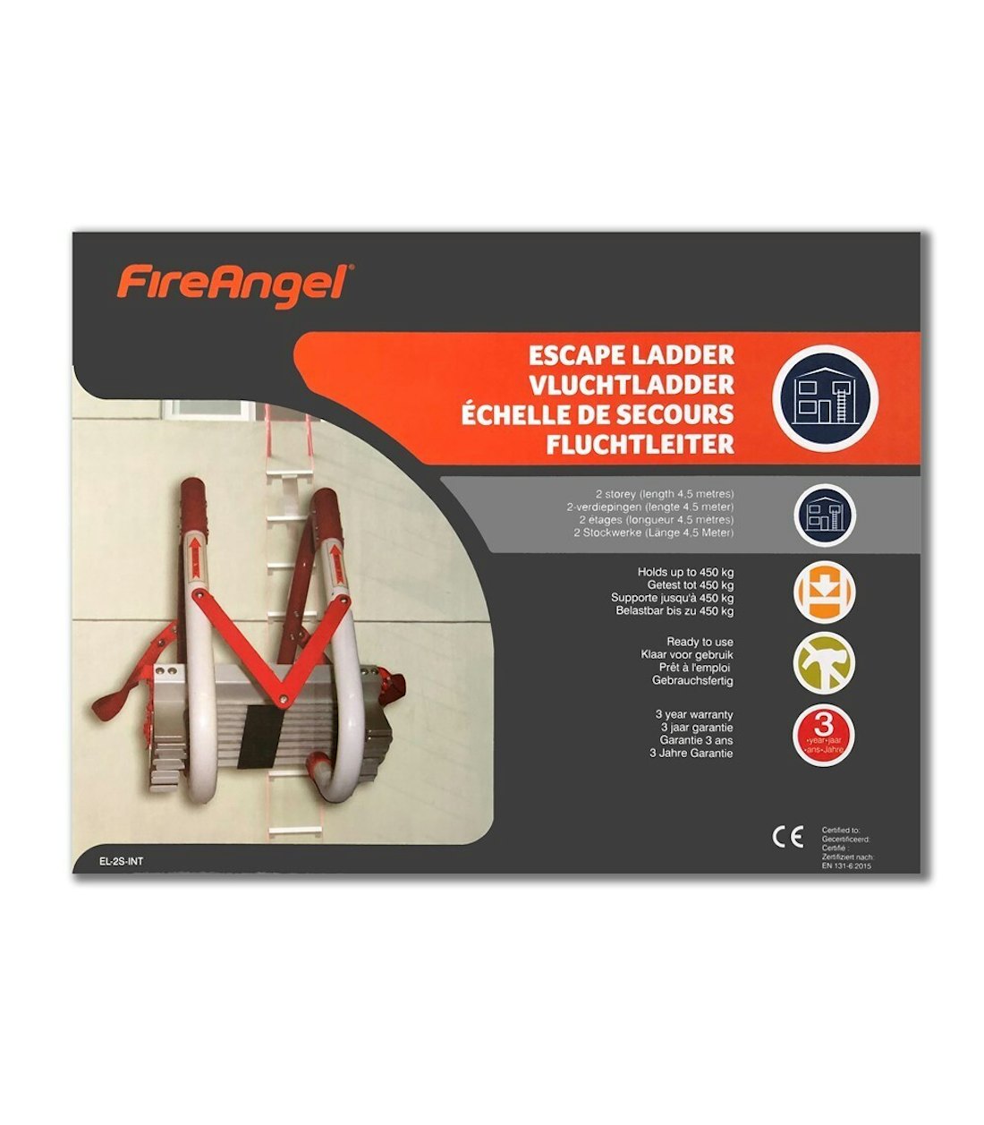 Vluchtladder verpakking EL 2 S INT 21000498