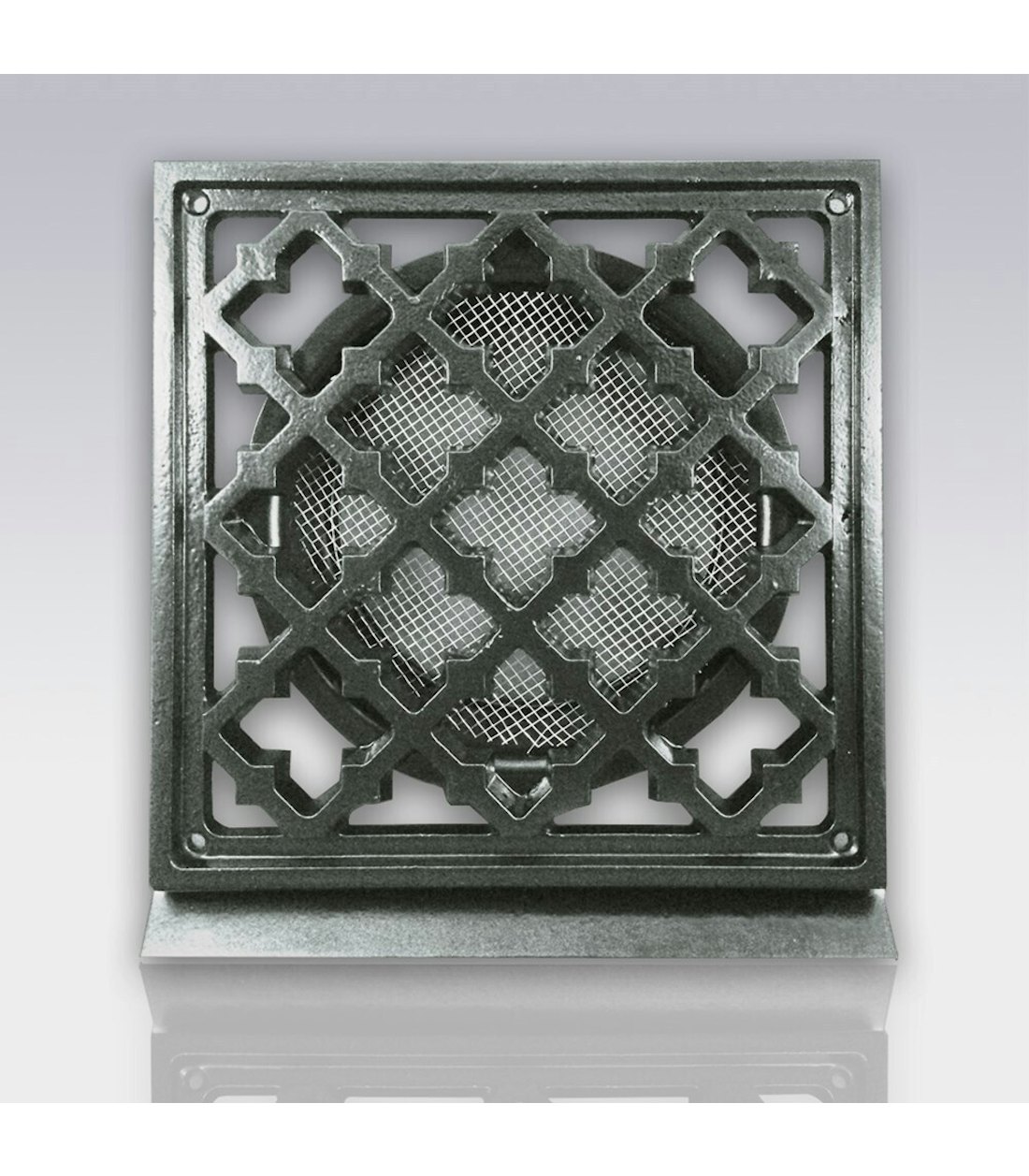 Retrorooster vierkant RAL7043 20801100