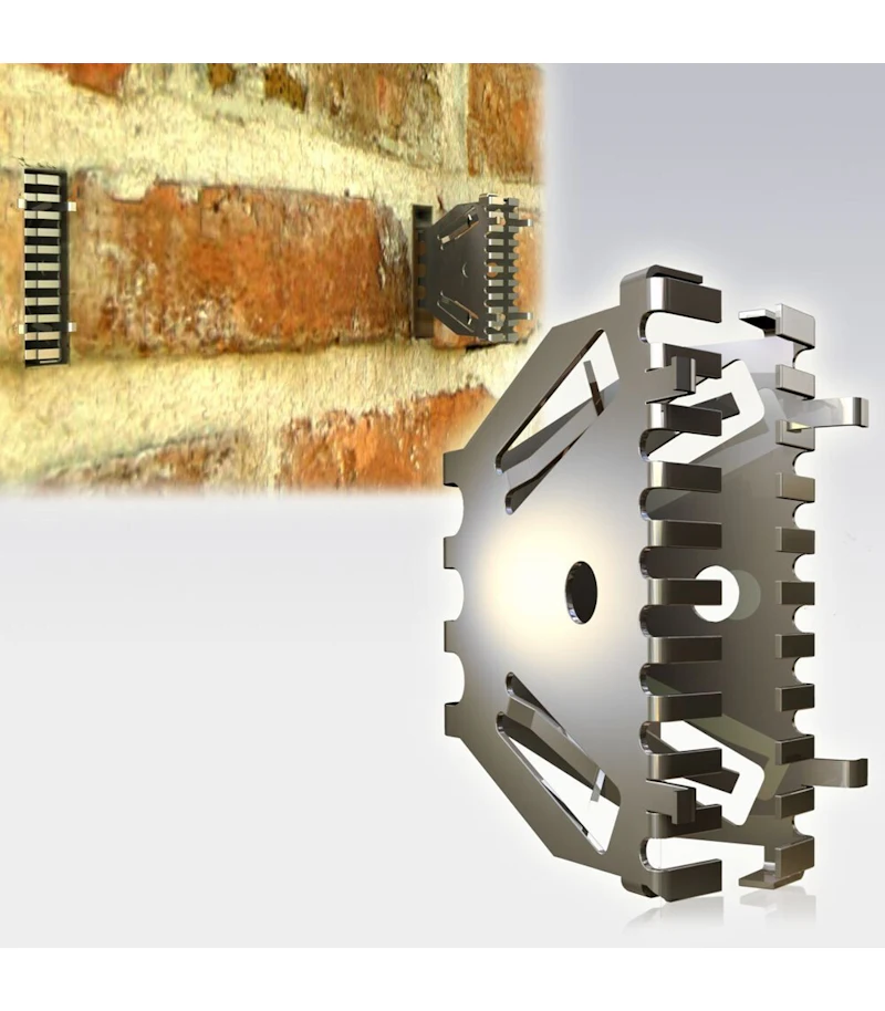 Stootvoegrooster rvs 21300000