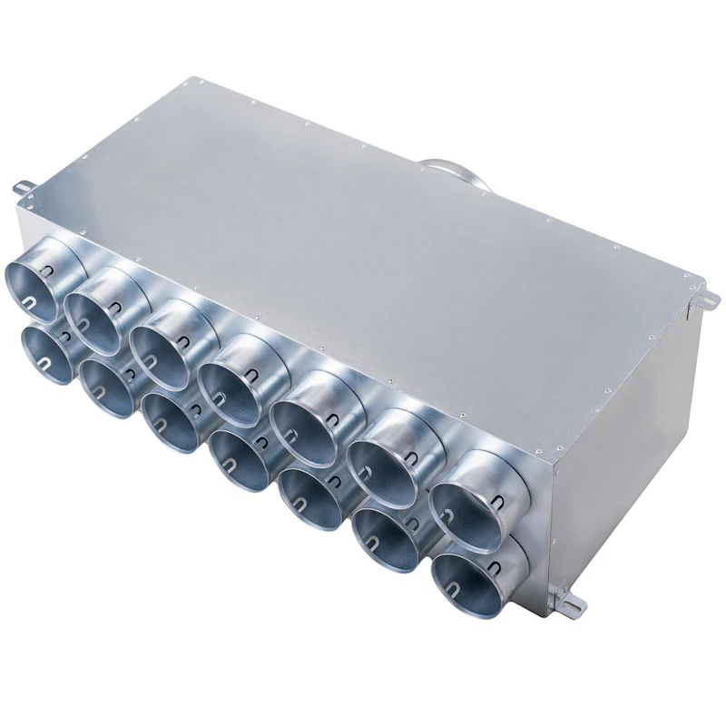 Luchtverdeelkast 160 14x75mm 2 rijen uitgang 25160140